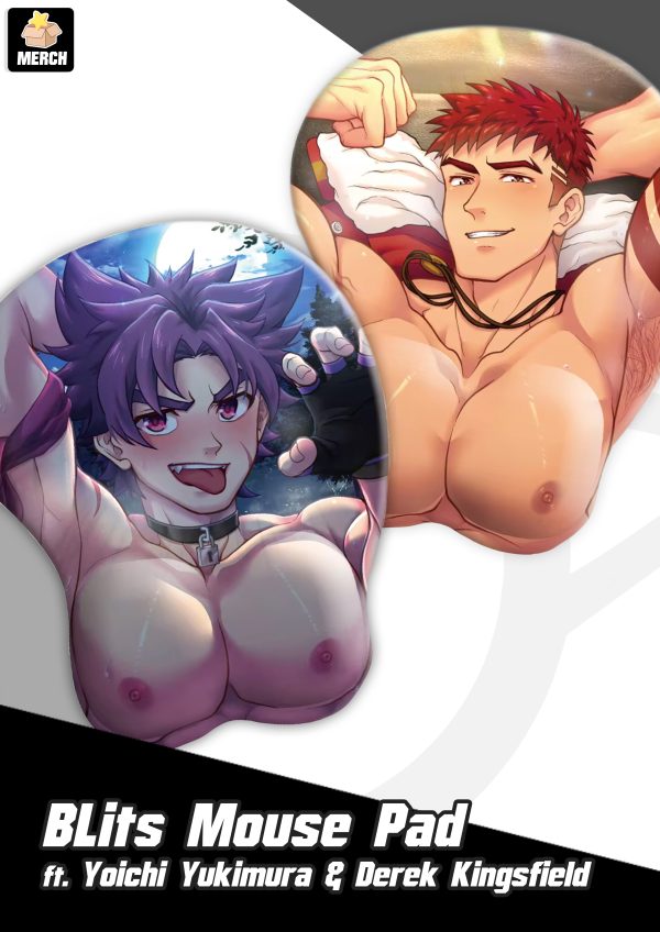 BLits Wrist Rest 3D Mousepads